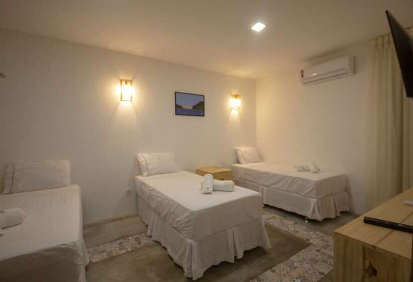 غرفة عائلية, Pousada Barra Del Mundo