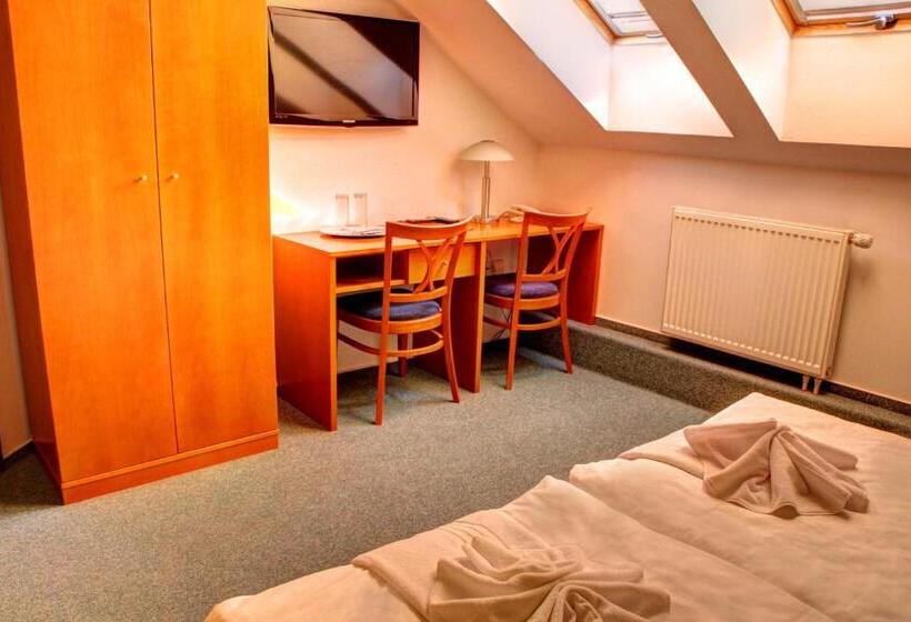 اتاق استاندارد با چشم‌انداز باغ, Birdie Pension & Wellness