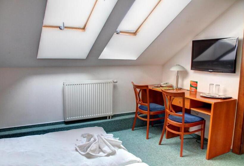 اتاق استاندارد با چشم‌انداز باغ, Birdie Pension & Wellness