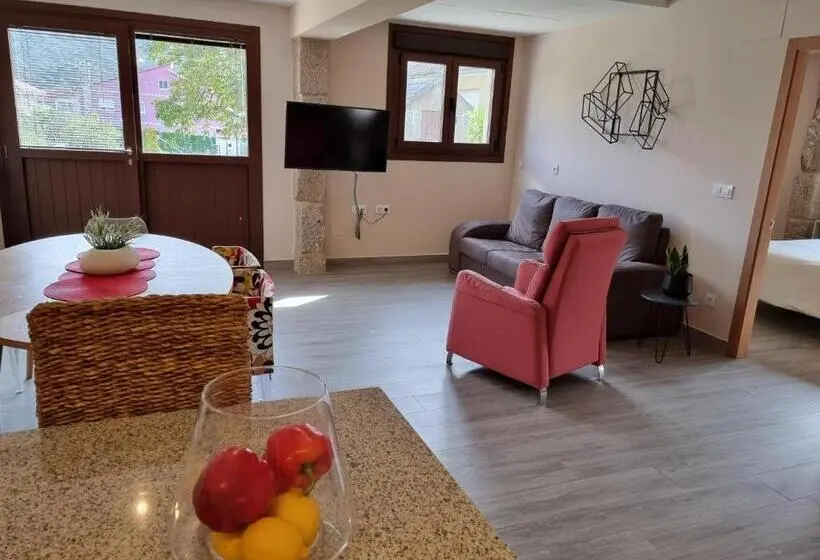 Huoneisto 1 Makuuhuone Pohjakerros, Apartamentos Ria De Aldan