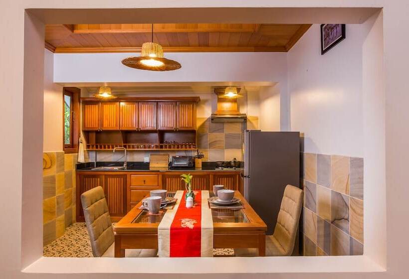 ویلای 1 خوابه با چشم‌انداز باغ, Bb Angkor Green Resort