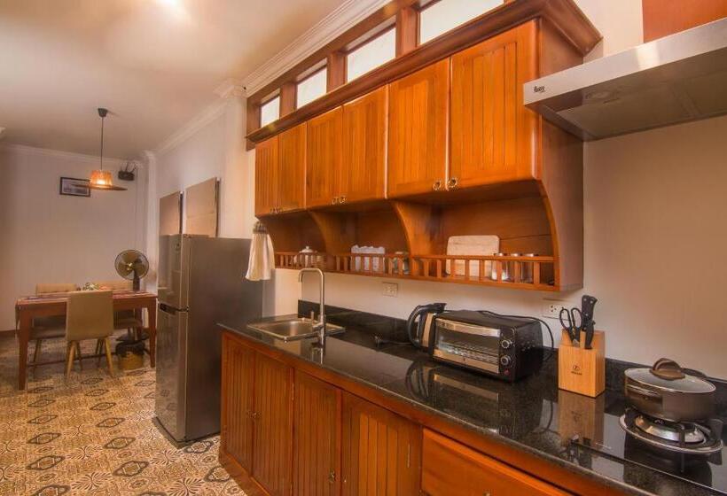 ویلای 1 خوابه با چشم‌انداز باغ, Bb Angkor Green Resort