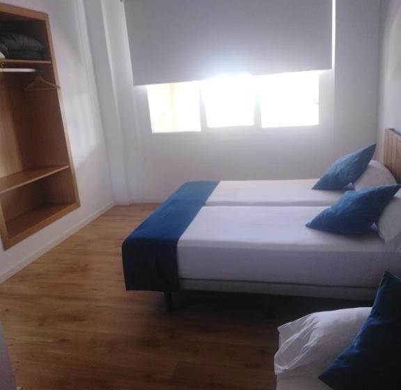 Triple Room Sea View, Nanit Valencia Hostel