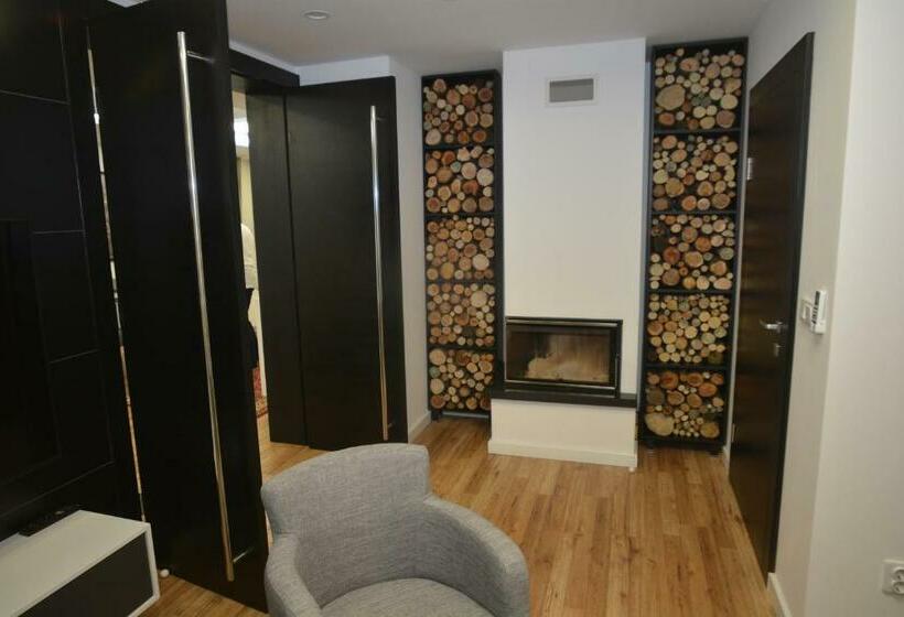 דירת פנטהאוז 1 חדרי שינה, Apart Hotel Family