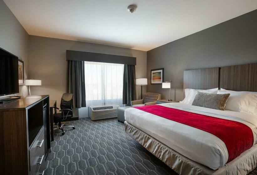 身障者適用キングサイズベッドルーム, Stonehill Lawrence, Trademark Collection By Wyndham