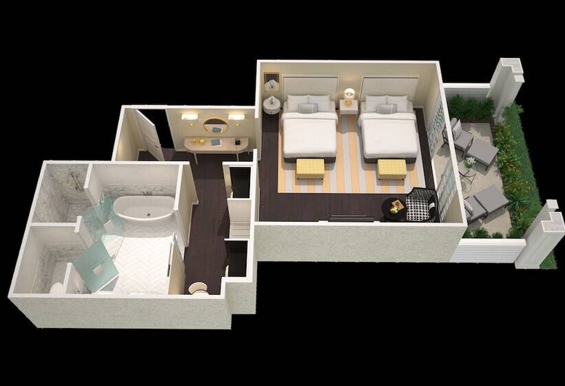 منزل غرفة نوم واحدة, Rosewood Miramar Beach