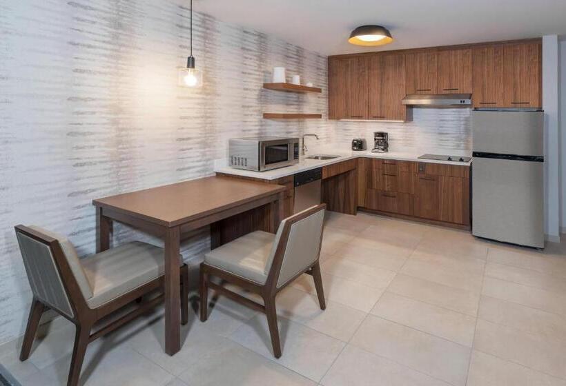 带大床的标准工作室, Residence Inn By Marriott Halifax Dartmouth