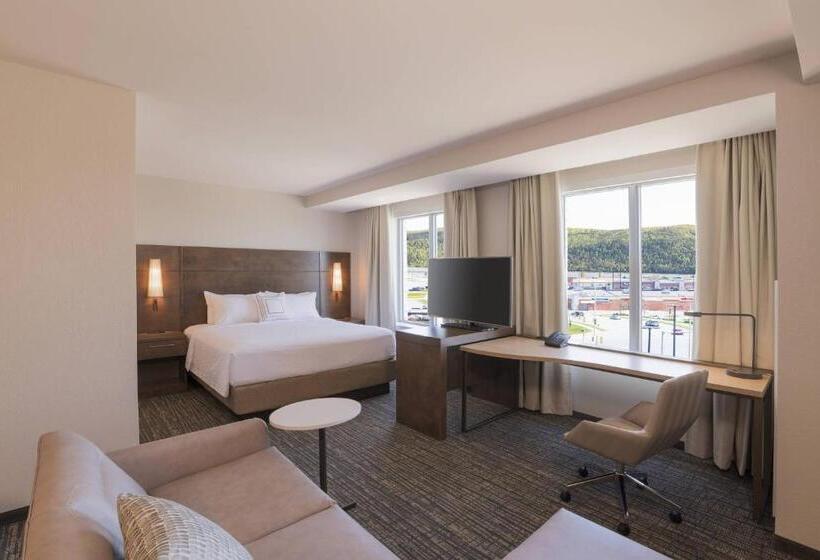 带大床的标准工作室, Residence Inn By Marriott Halifax Dartmouth