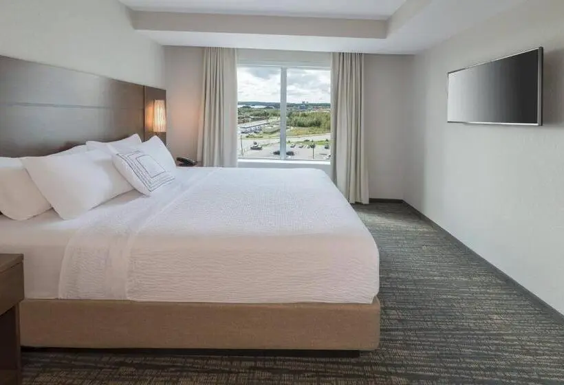キングサイズベッドのスイートルーム, Residence Inn By Marriott Halifax Dartmouth