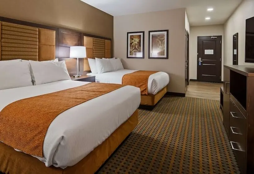 ２ダブルベッドのスタンダードルーム, Best Western Plus Hinton Inn & Suites
