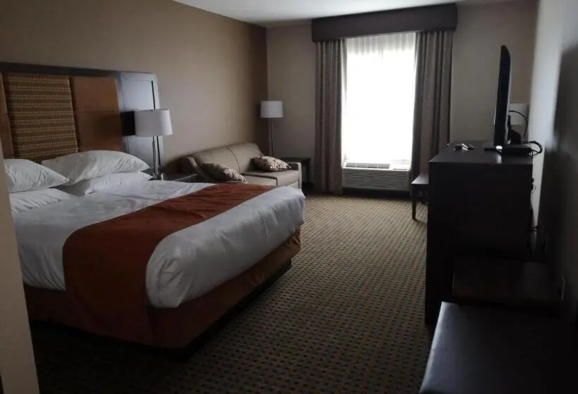 キングサイズベッドのスタンダードルーム, Best Western Plus Hinton Inn & Suites