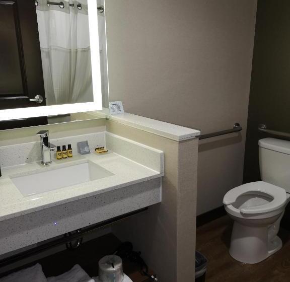 غرفة قياسية سرير كينج لذوى الإحتياجات الخاصة, Best Western Plus Hinton Inn & Suites