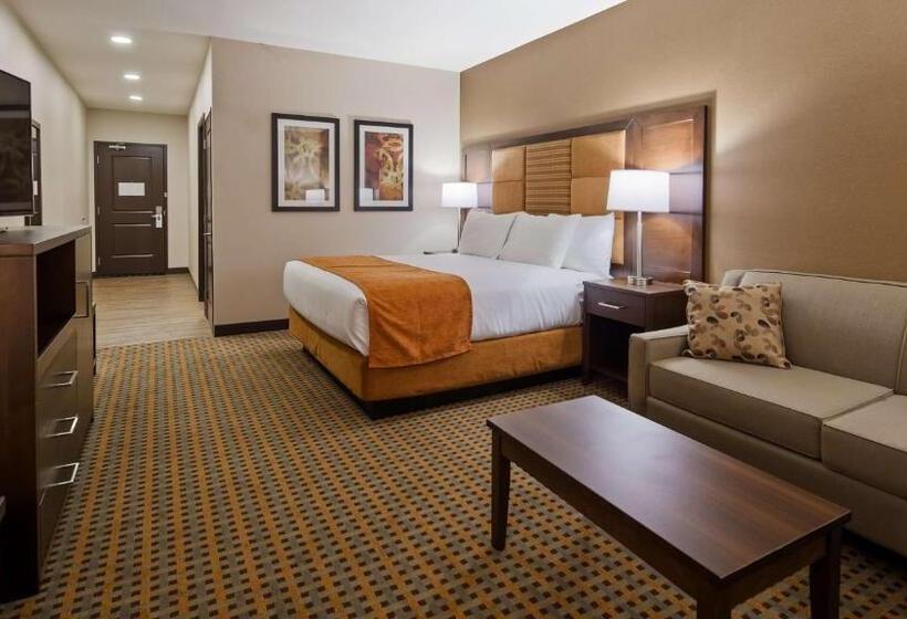 غرفة قياسية سرير كينج, Best Western Plus Hinton Inn & Suites
