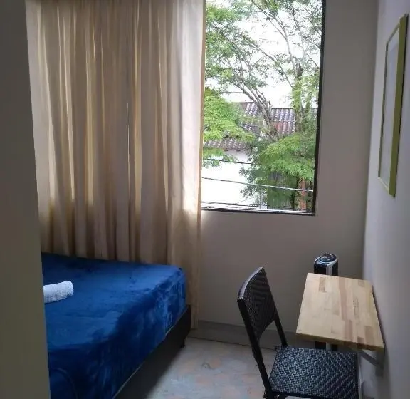 اتاق استاندارد یک تخته با سرویس بهداشتی مشترک, Casa Azul Boutique Hostel
