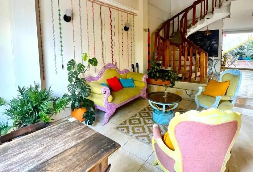 اتاق استاندارد یک تخته با سرویس بهداشتی مشترک, Casa Azul Boutique Hostel
