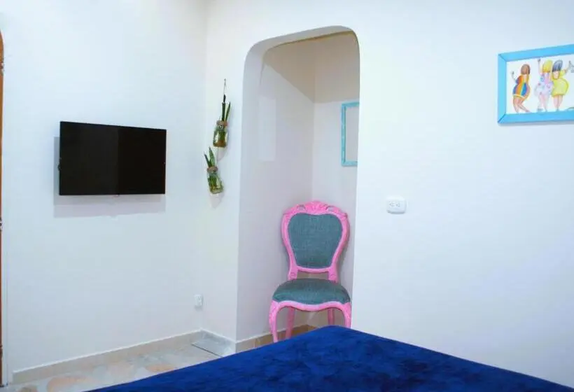 اتاق استاندارد با سرویس بهداشتی مشترک, Casa Azul Boutique Hostel