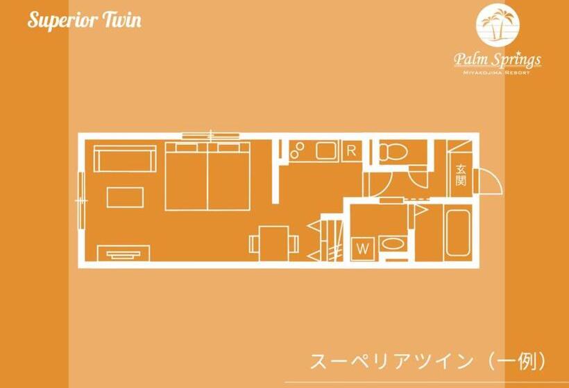 اتاق سوپریور, Palm Springs Miyakojima Resort