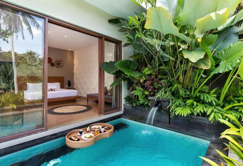ویلای 2 خوابه با چشم‌انداز باغ, Annupuri Villas Bali