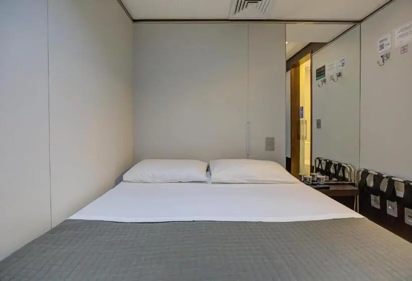 Deluxe-huone, Fast Sleep Guarulhos By Slaviero Hotéis - Terminal 2 Asa D Piso Terreo Desembarque Nacional Leste