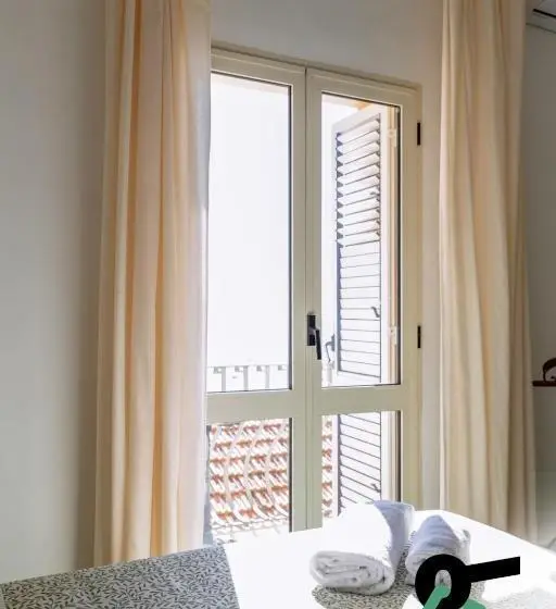 オーシャンビューデラックスルームバルコニー付き, Hotiday Positano Suites And View