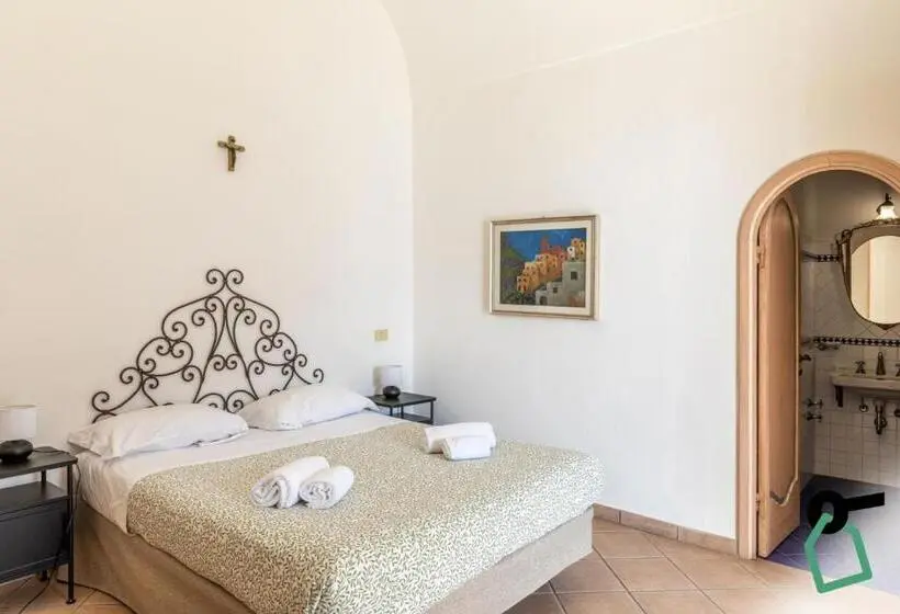 オーシャンビューデラックスルームバルコニー付き, Hotiday Positano Suites And View