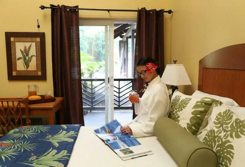 バス共有のスタンダードルーム, Hawaiian Sanctuary Eco Retreat Center