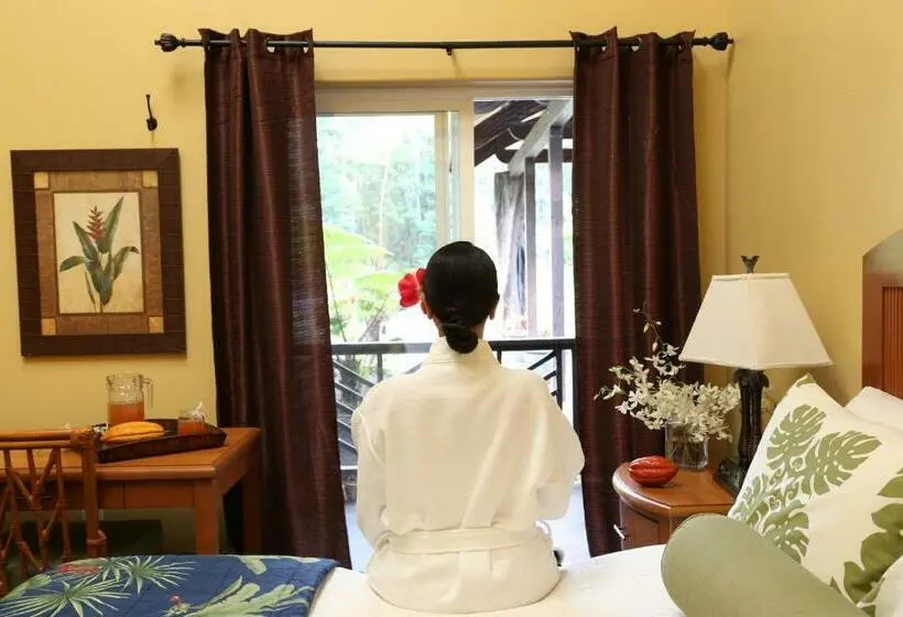 バス共有のスタンダードルーム, Hawaiian Sanctuary Eco Retreat Center