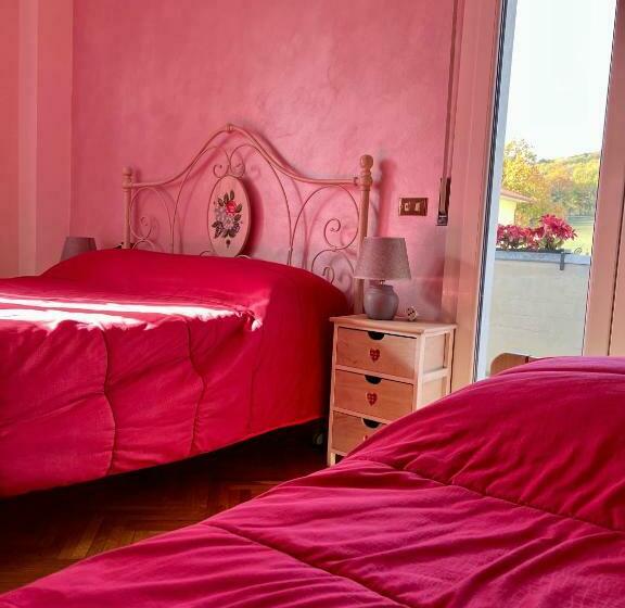 غرفة قياسية مزوَّدة بشُرفة, B&b Del Lago