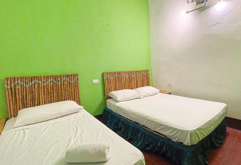 اتاق استاندارد سه تخته با سرویس بهداشتی مشترک, Oasis Hostel