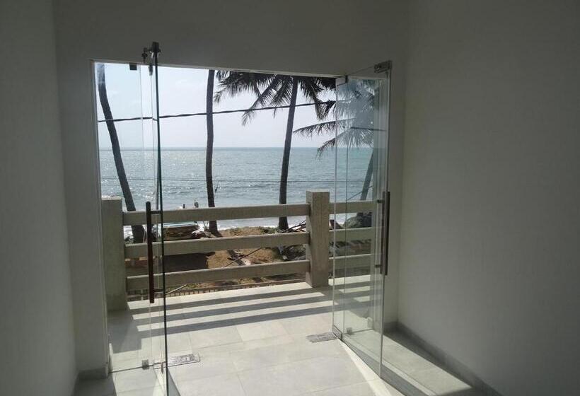 غرفة ديلوكس مطلّة علي البحر مزوَّدة بشُرفة, Amssler Beach Stay