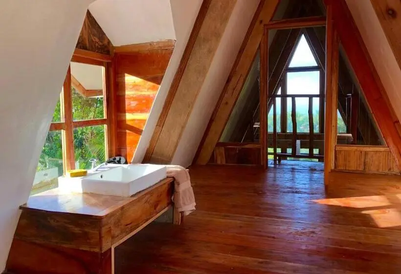 اتاق استاندارد با چشم‌انداز کوهستان, Camiguin Volcano Houses   A Frame House