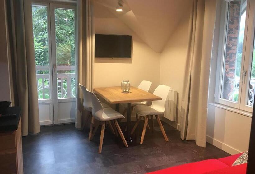 Апартаменты 2 Спальни, Appart Hotel Aiguille Verte & Spa