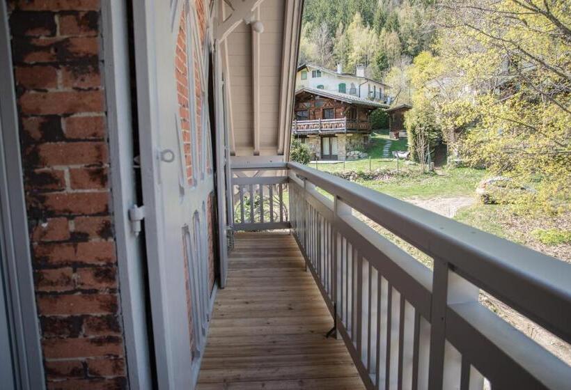 Апартаменты 2 Спальни, Appart Hotel Aiguille Verte & Spa