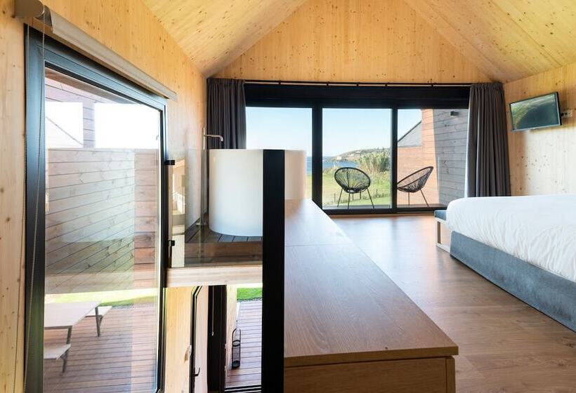 آپارتمان 1 خوابه با چشمانداز دریا, Cabañas De Canide