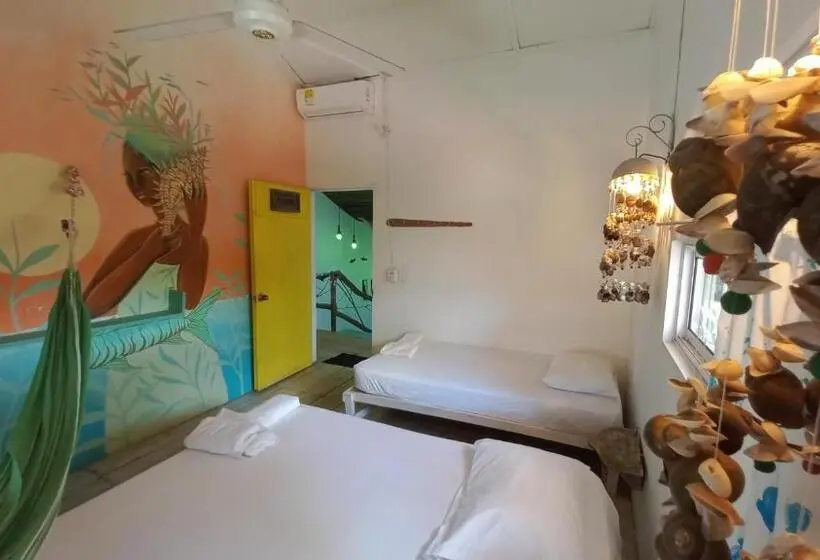 Standard-huone Jaettu Kylpyhuone, Mar Amar Cabaña Hostel