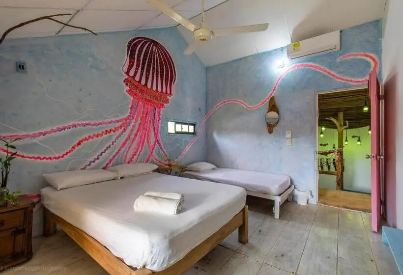 Standard-huone Jaettu Kylpyhuone, Mar Amar Cabaña Hostel