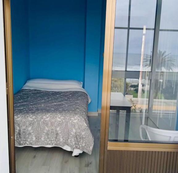 オーシャンビューのスタンダードシングルルーム, Alojamiento Camino Portugues Oia