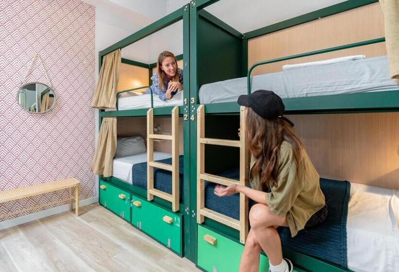 تختخواب در اتاق مشترک, The Urban Jungle Hostel