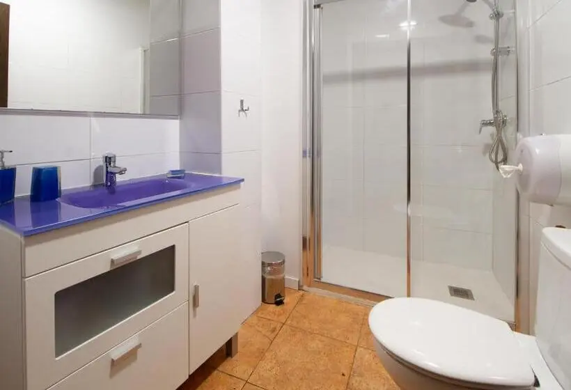 バルコニー付きスタンダードルーム, La Pata De Oca Hostal Rural Y Albergue