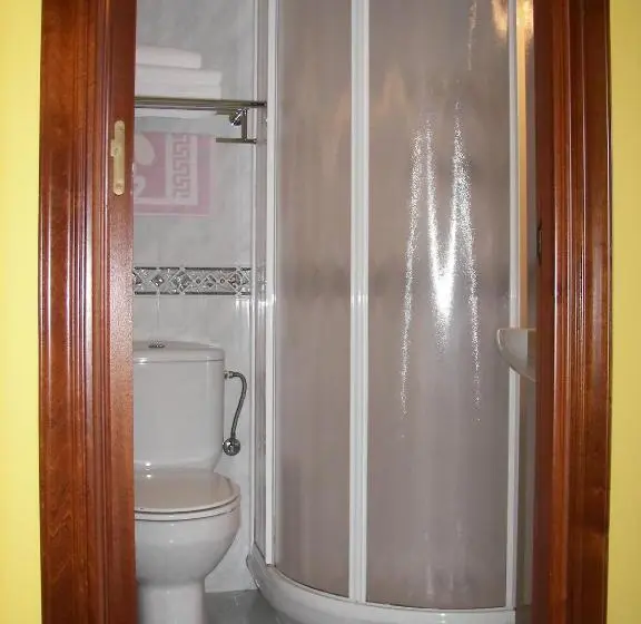 オーシャンビュースタンダードルームバルコニー付き, Hostal Santa Marta Playa