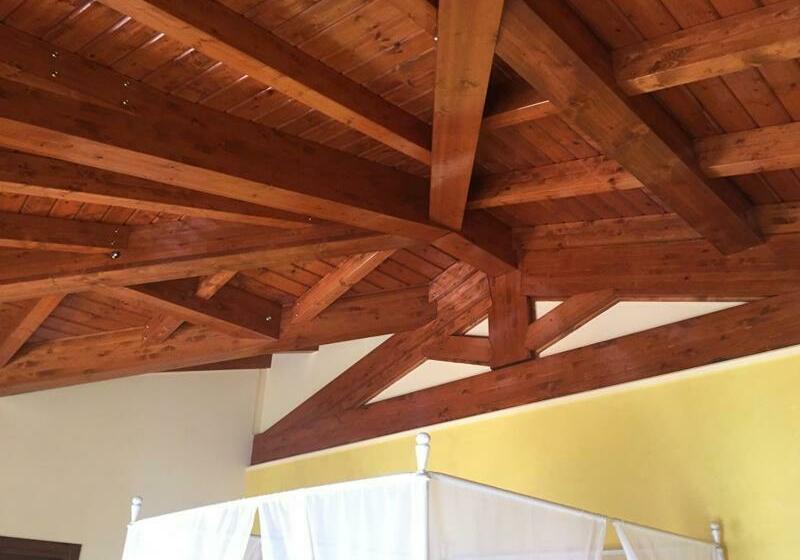 キングサイズベッドのスーペリアルーム, Agriturismo Ciociaro  Il Colle  Hotel Ristorante