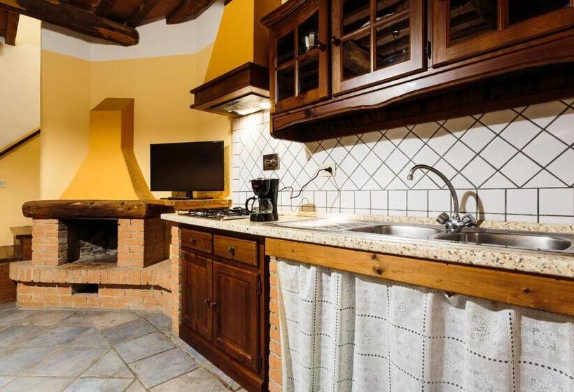 带2个卧室的公寓, Il Doccino