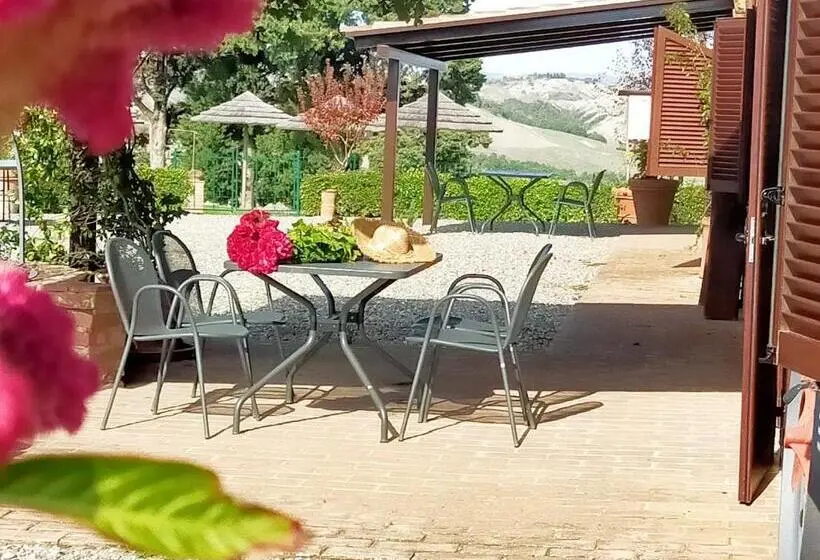 庭の見える1ベッドルームアパートメント, San Lorenzo Agriturismo