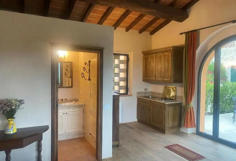 テラス付き１ベッドルームアパートメント, Podere Capitignano
