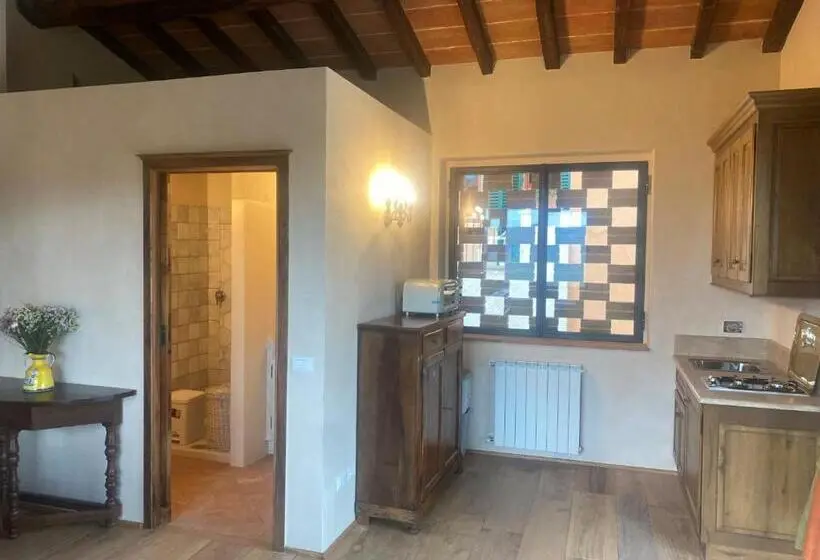 テラス付き１ベッドルームアパートメント, Podere Capitignano
