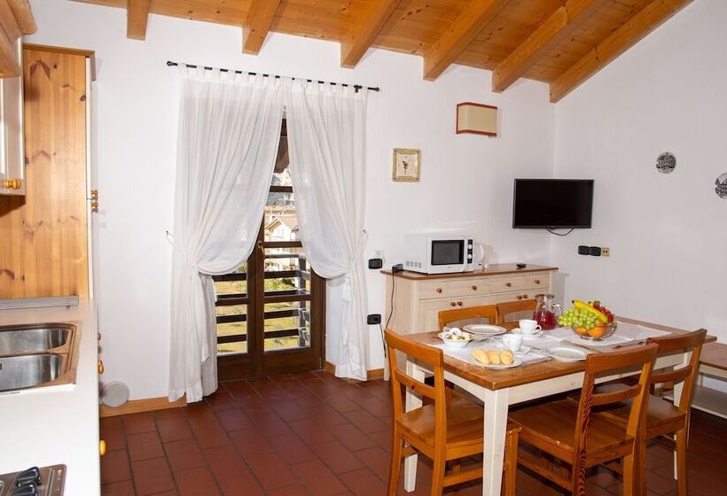 ２ベッドルームアパートメント, Residence La Colombera