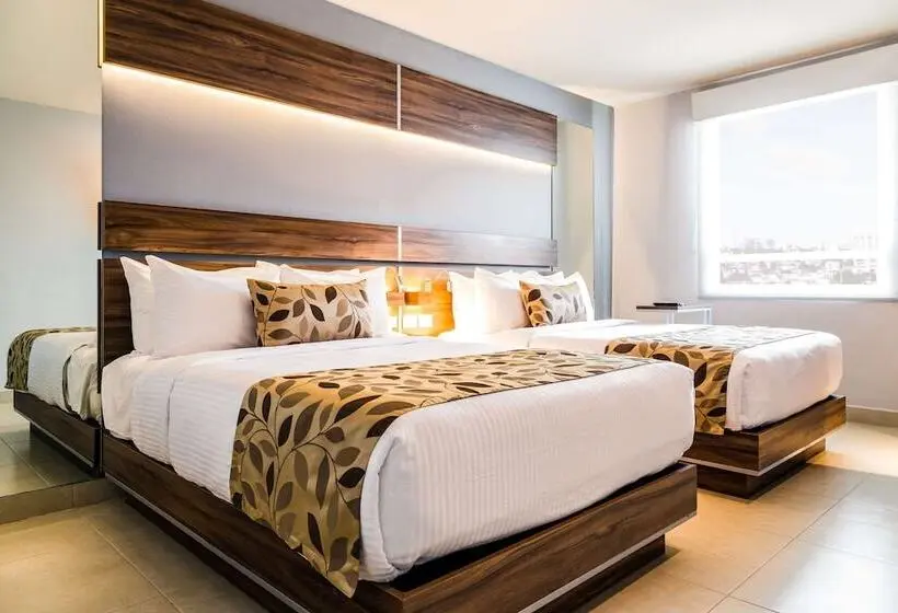 ２ダブルベッドのスタンダードルーム, Sleep Inn Villahermosa