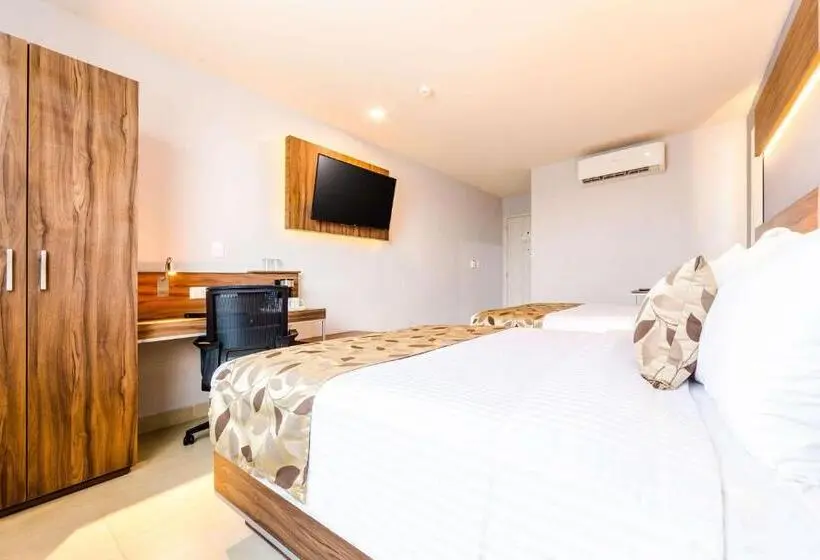 ２ダブルベッドのスタンダードルーム, Sleep Inn Villahermosa
