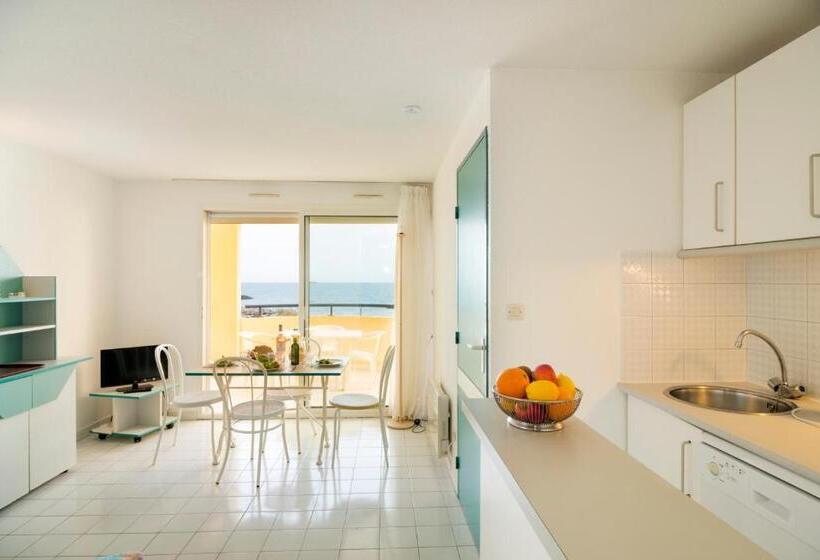 海の見える1ベッドルームアパートメント, Vacancéole Savanna Beach Terrasses De Savanna