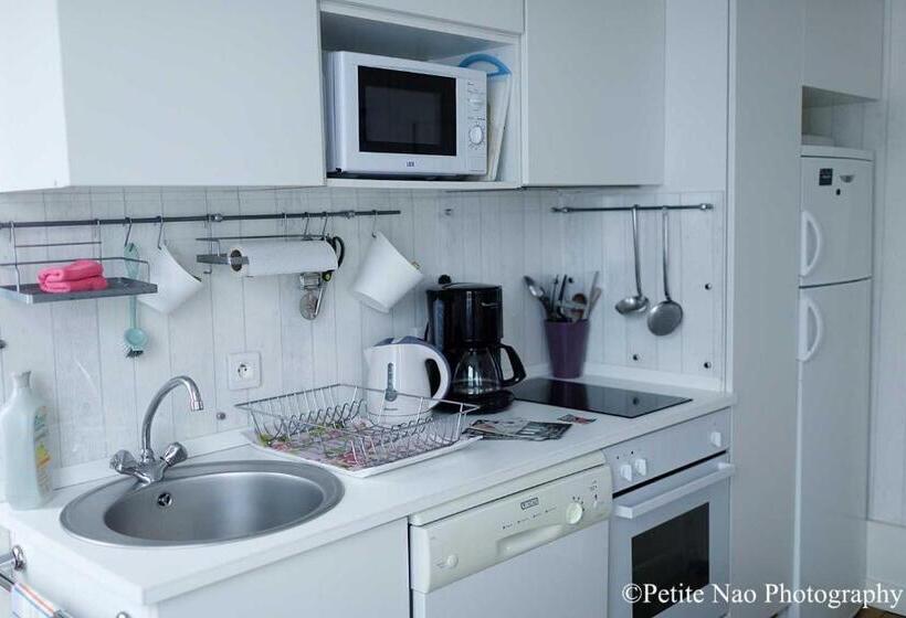 דירת חדר, Au Jardin Des Deux Ponts